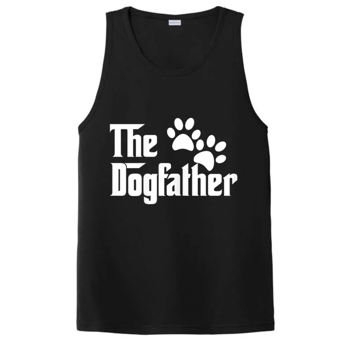 The Dogfather Dog Father Pet Owner Performance Tank