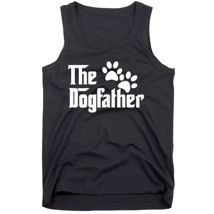 The Dogfather Dog Father Pet Owner Tank Top