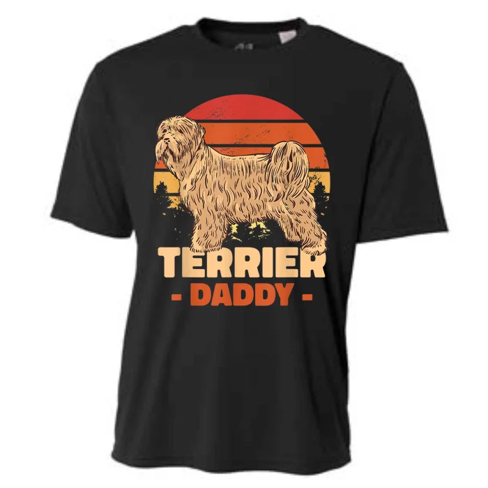 Terrier Dog Dad For Fathersday For All Father Cooling Performance Crew T-Shirt