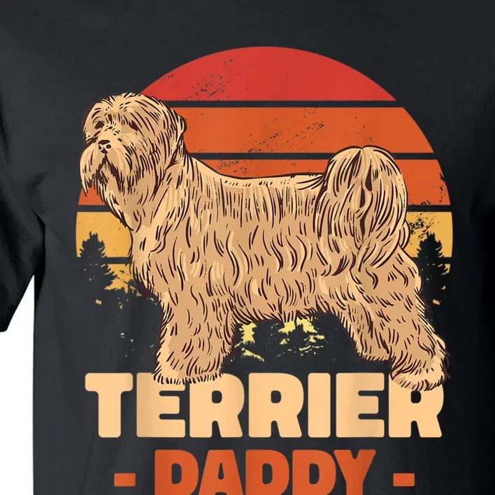 Terrier Dog Dad For Fathersday For All Father Tall T-Shirt