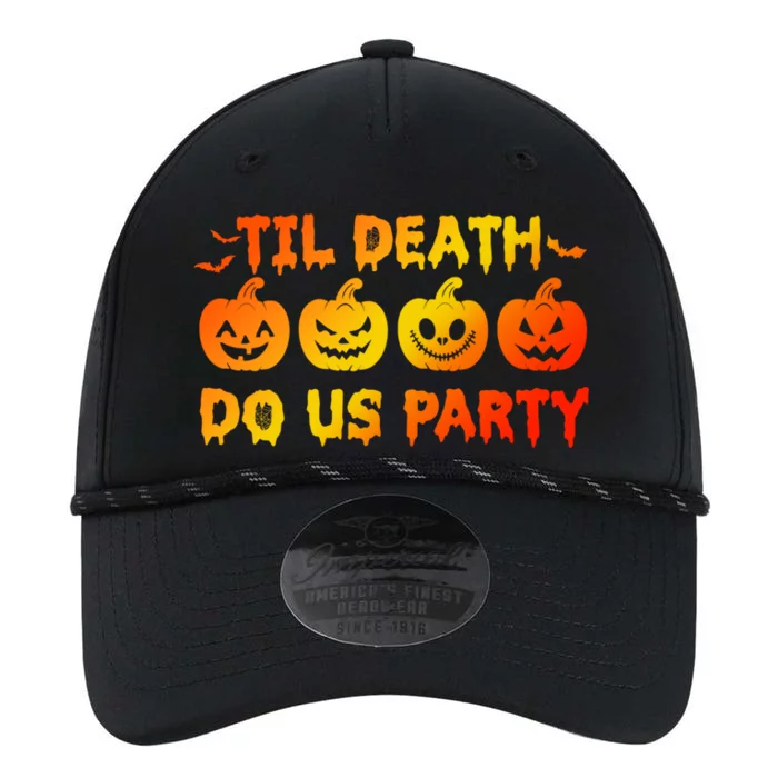 Til Death Do Us Party Halloween Trick Or Treat Spooky Season Funny Gift Performance The Dyno Cap