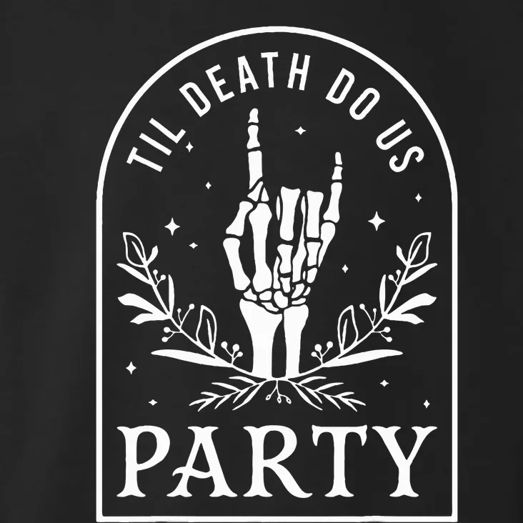 Til Death Do Us Party Halloween Bachelorette Matching Toddler Hoodie