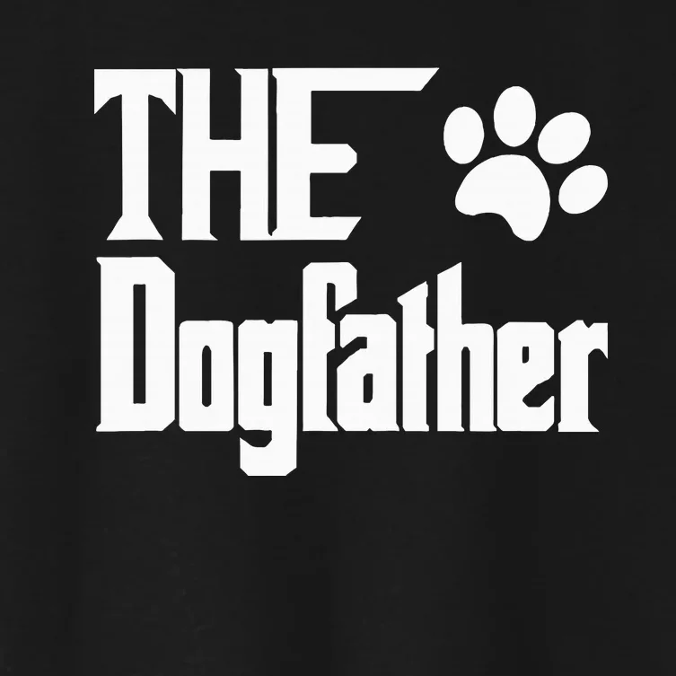 The Dogfather Dog Women's Crop Top Tee