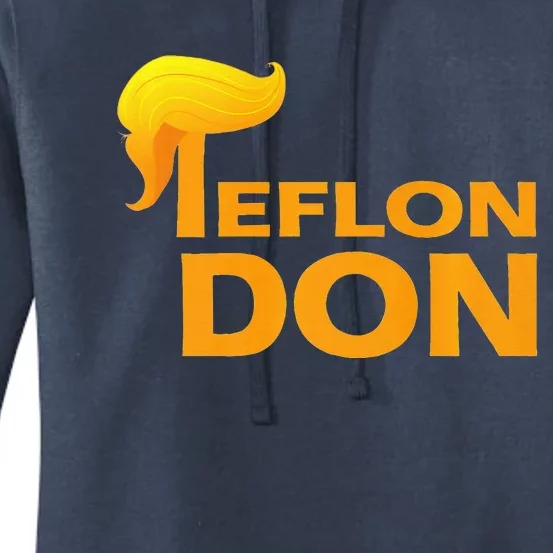 Teflon Don Donald Trump Hair Women's Pullover Hoodie