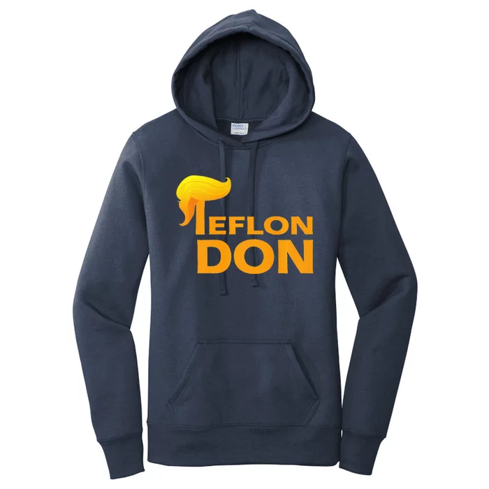 Teflon Don Donald Trump Hair Women's Pullover Hoodie