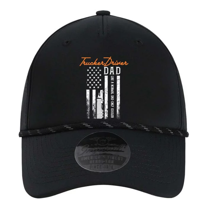 Trucker Driver Dad Like A Normal Dad Only Cooler Fathers D Gift Performance The Dyno Cap