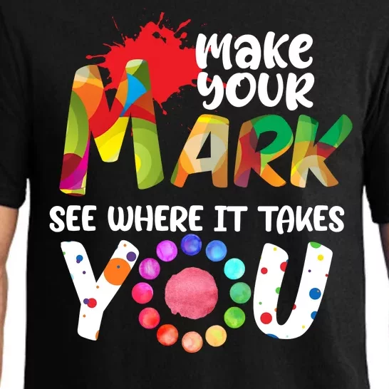 The Dot Day Make Your Mark See Where It Takes You Dot Pajama Set