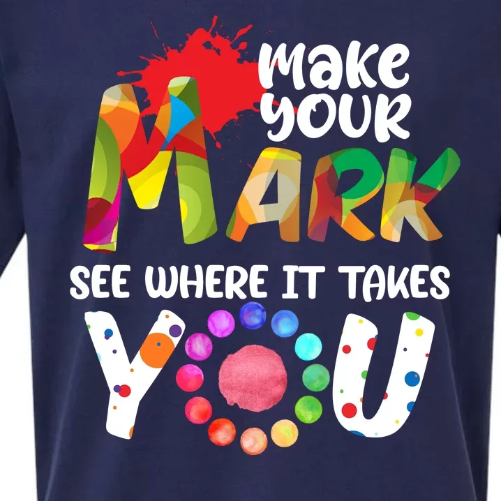 The Dot Day Make Your Mark See Where It Takes You Dot Sueded Cloud Jersey T-Shirt