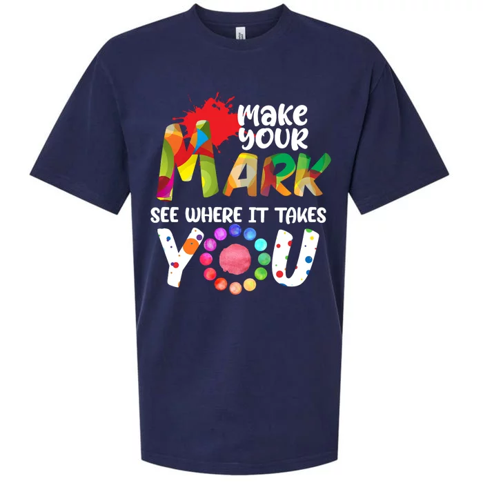 The Dot Day Make Your Mark See Where It Takes You Dot Sueded Cloud Jersey T-Shirt