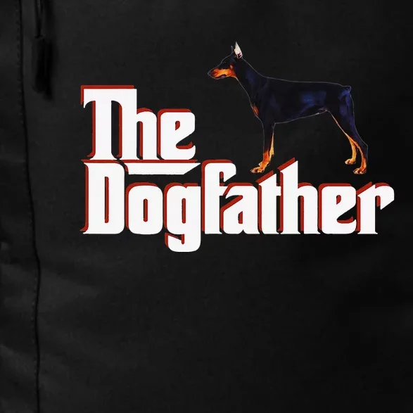 The DogFather Doberman Pinscher Dog Father Daily Commute Backpack