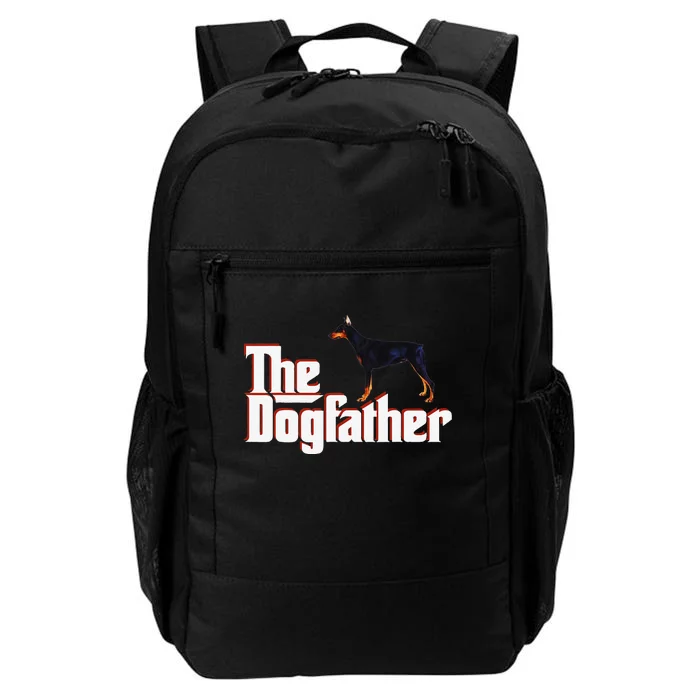 The DogFather Doberman Pinscher Dog Father Daily Commute Backpack