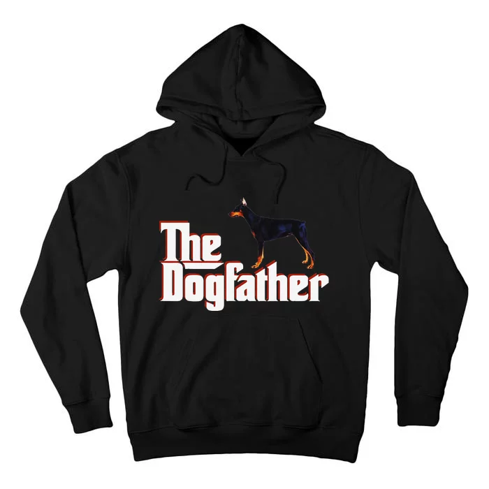 The DogFather Doberman Pinscher Dog Father Tall Hoodie