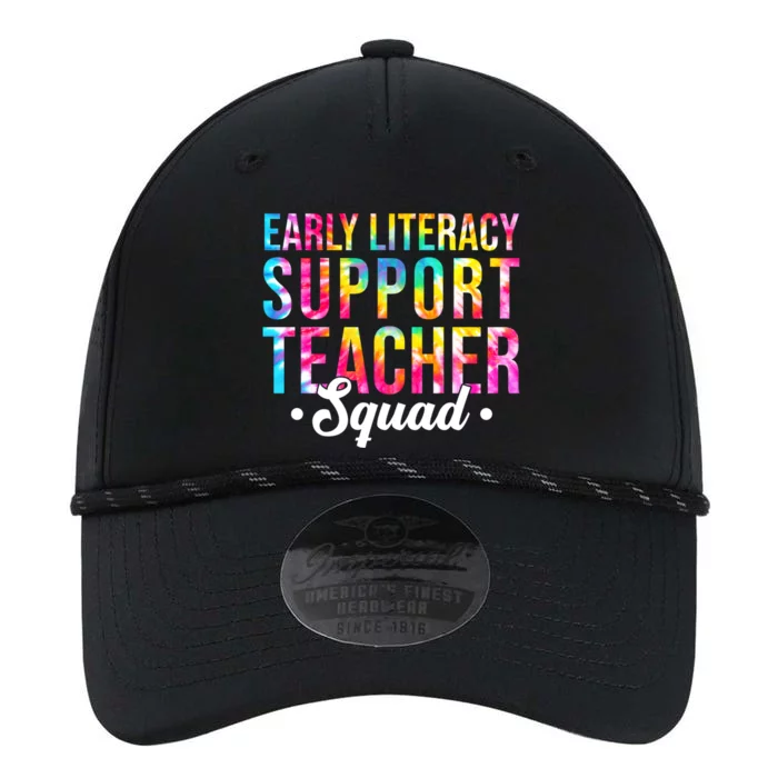 Tie Dye Early Literacy Support Teacher Squad Back To School Gift Performance The Dyno Cap