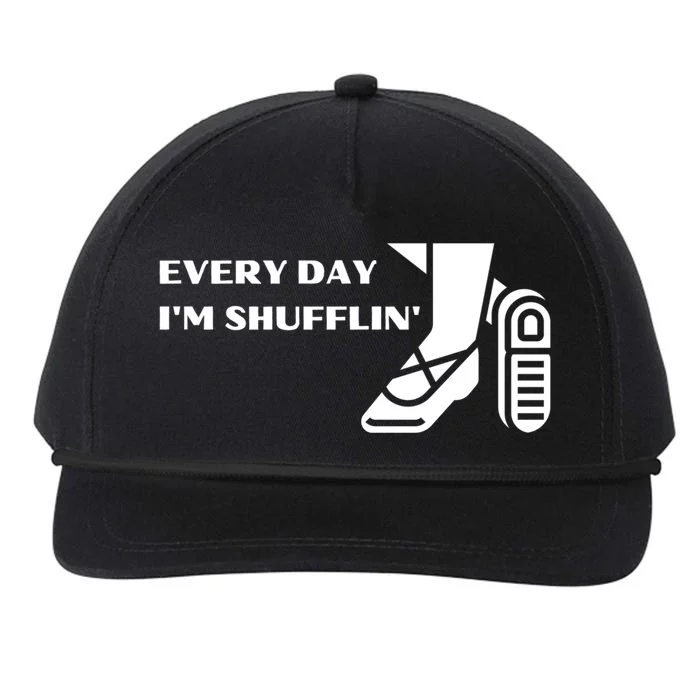 Tap Dance Every Day I'm Shufflin' Gift Snapback Five-Panel Rope Hat