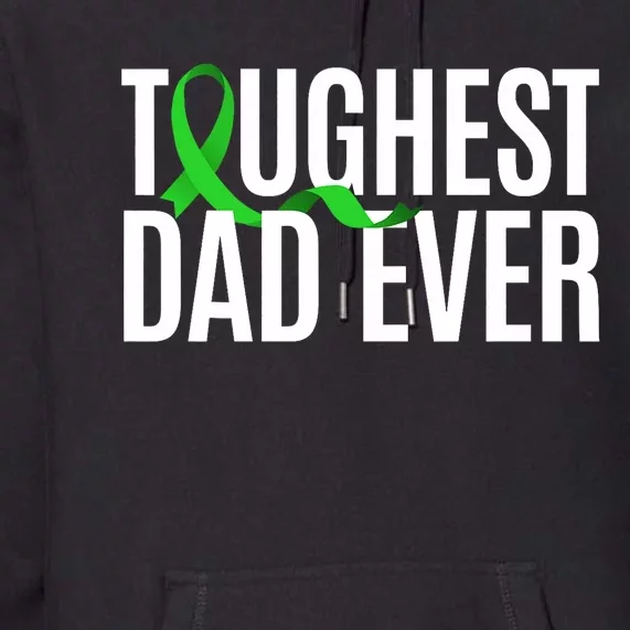 Toughest Dad Ever Muscular Dystrophy Awareness Premium Hoodie