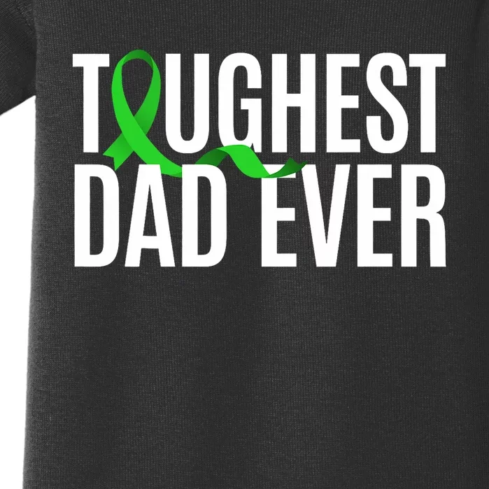 Toughest Dad Ever Muscular Dystrophy Awareness Baby Bodysuit