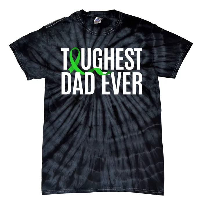 Toughest Dad Ever Muscular Dystrophy Awareness Tie-Dye T-Shirt