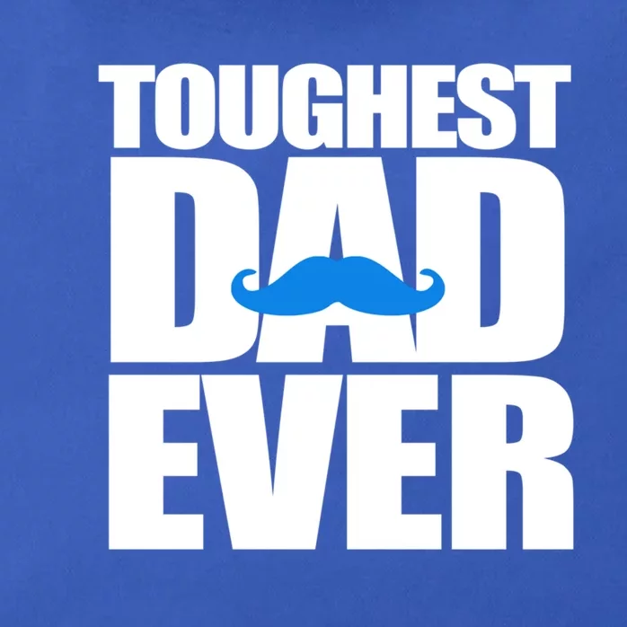 Toughest Dad Ever Great Gift Zip Tote Bag