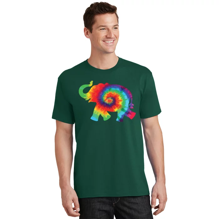 Tie Dye Elephant Tie Dyed Save T-Shirt