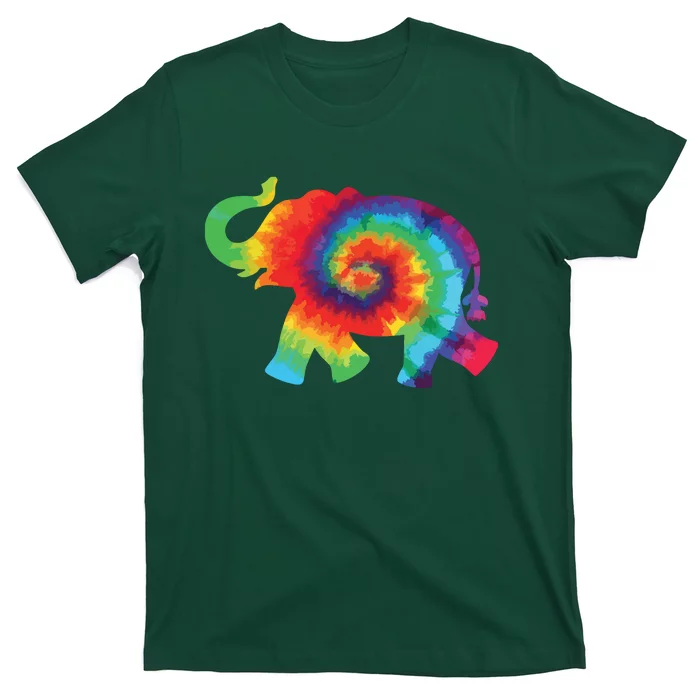 Tie Dye Elephant Tie Dyed Save T-Shirt