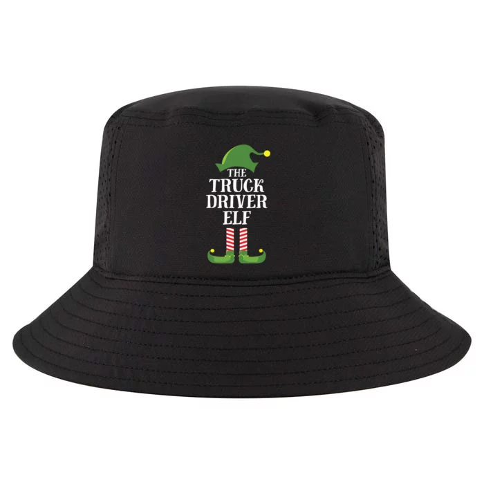 Truck Driver Elf Matching Family Group Christmas Party Cool Comfort Performance Bucket Hat