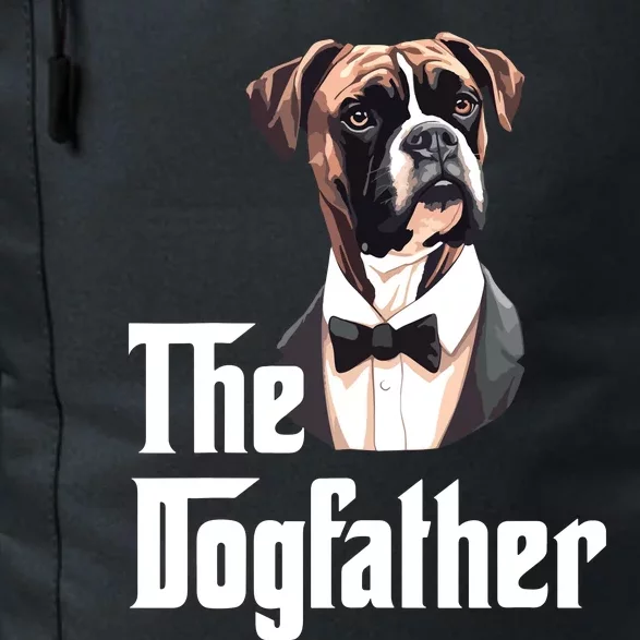 The Dog Father Boxer Boxer Dog Owner Dog Dad Funny Daily Commute Backpack