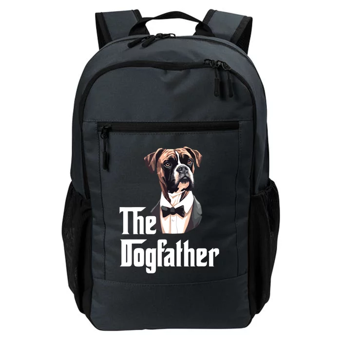 The Dog Father Boxer Boxer Dog Owner Dog Dad Funny Daily Commute Backpack