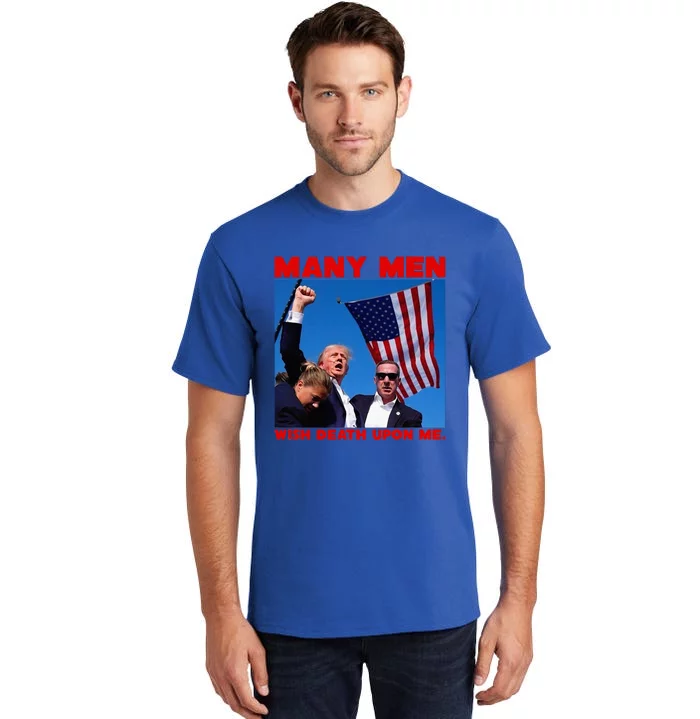 Trump Defiant Fist Tall T-Shirt