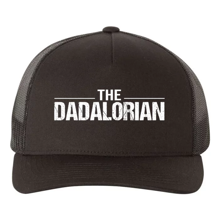 The Dadalorian Funny Fathers Day Costume Yupoong Adult 5-Panel Trucker Hat