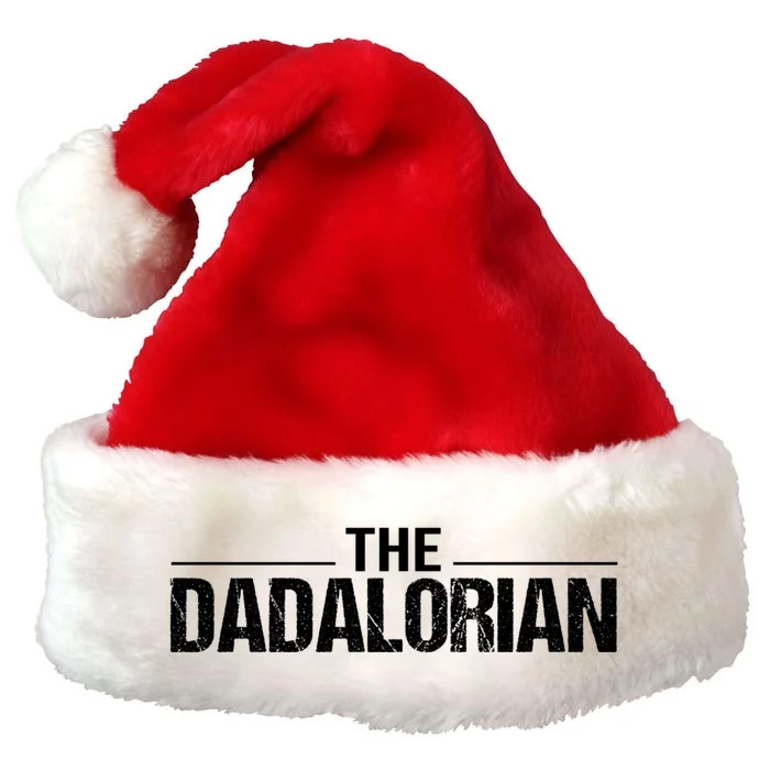 The Dadalorian Funny Fathers Day Costume Premium Christmas Santa Hat