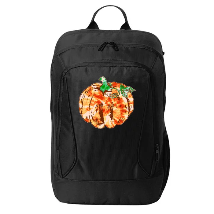 Tie Dye Fall Autumn Pumpkins City Backpack