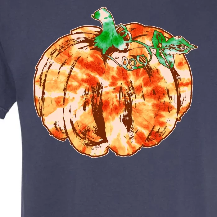 Tie Dye Fall Autumn Pumpkins Garment-Dyed Heavyweight T-Shirt