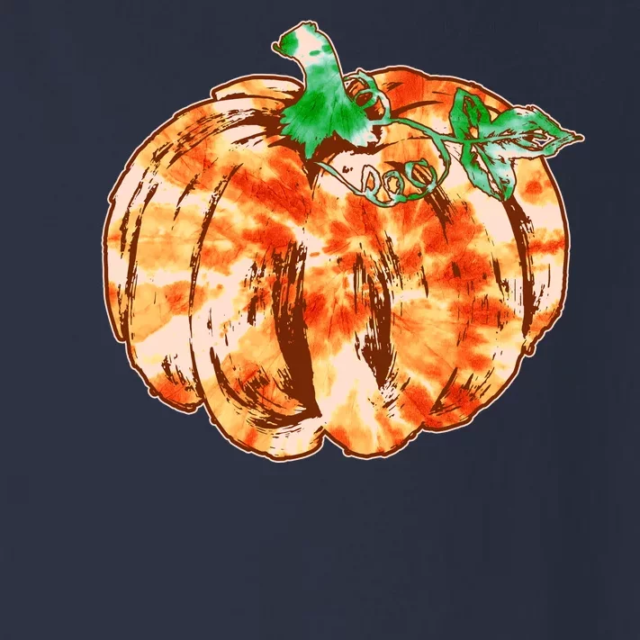 Tie Dye Fall Autumn Pumpkins Toddler Long Sleeve Shirt