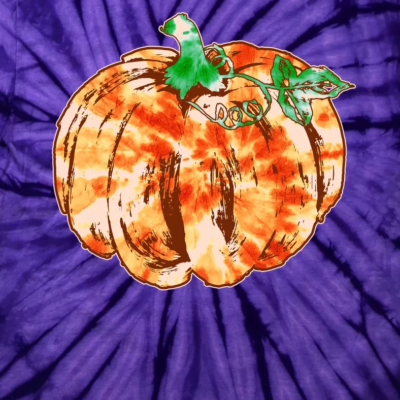 Tie Dye Fall Autumn Pumpkins Tie-Dye T-Shirt