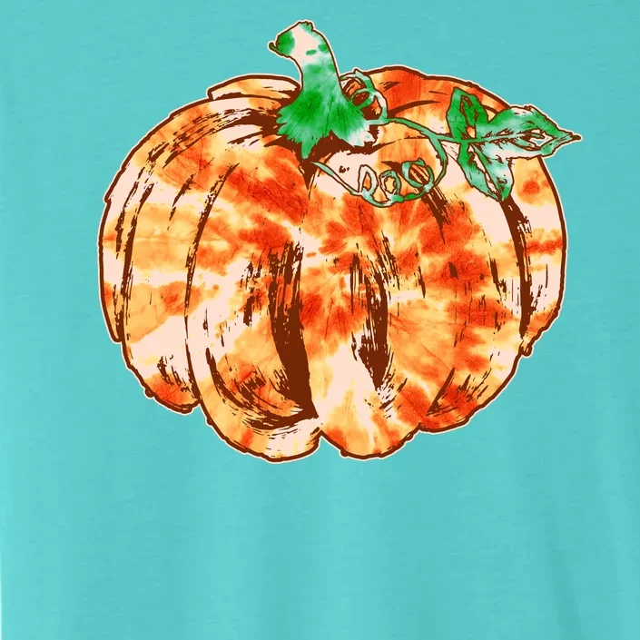 Tie Dye Fall Autumn Pumpkins ChromaSoft Performance T-Shirt