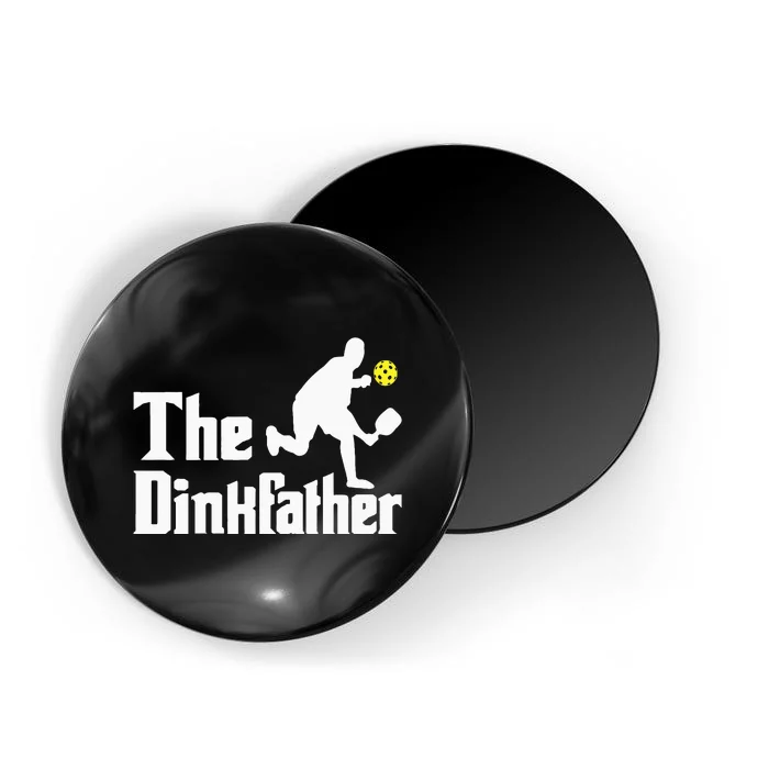 The Dinkfather Funny Pickleball Player Paddleball Lover Magnet