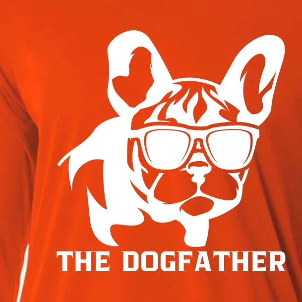 The Dogfather French Bulldog Cooling Performance Long Sleeve Crew