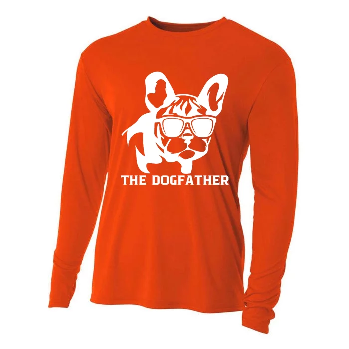 The Dogfather French Bulldog Cooling Performance Long Sleeve Crew