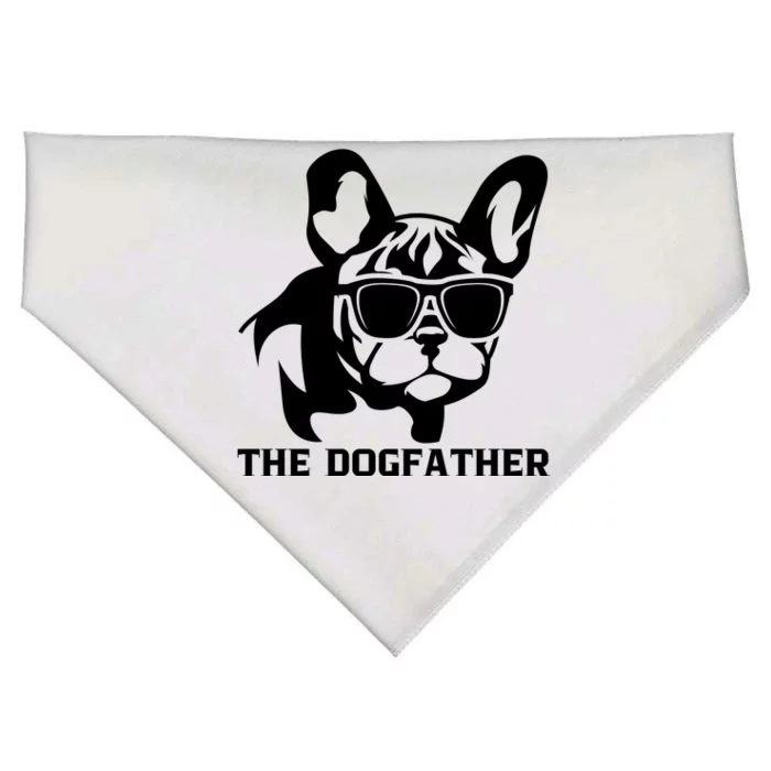 The Dogfather French Bulldog USA-Made Doggie Bandana