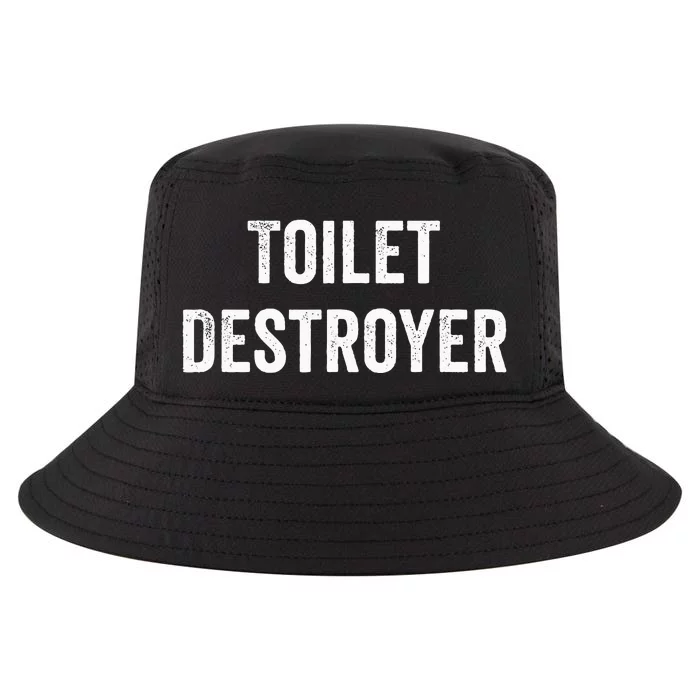 Toilet Destroyer Funny Gag Gift Cool Comfort Performance Bucket Hat