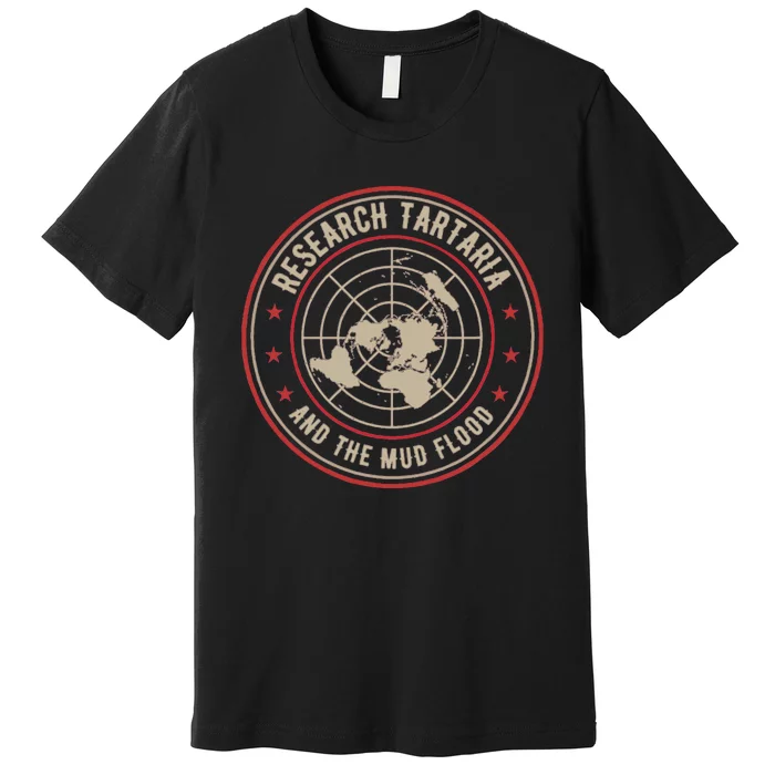 Tartaria Design For Tartarian History Mud Flood Researchers Premium T-Shirt