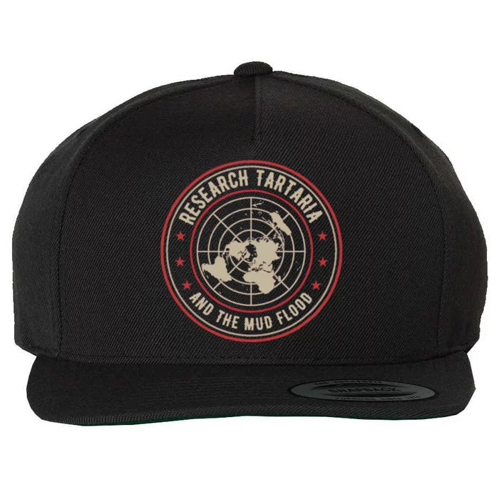 Tartaria Design For Tartarian History Mud Flood Researchers Wool Snapback Cap