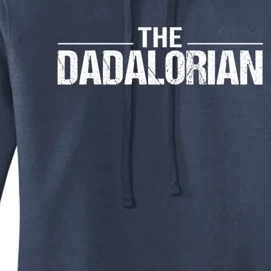 The Dadalorian Funny Fathers Day Costume Gift Women's Pullover Hoodie