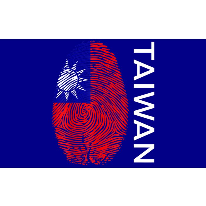 Taiwanese Dna Fingerprint Flag Taiwan Gift Bumper Sticker