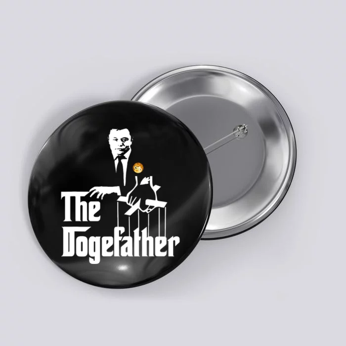 The Doge Father Elon Musk Button