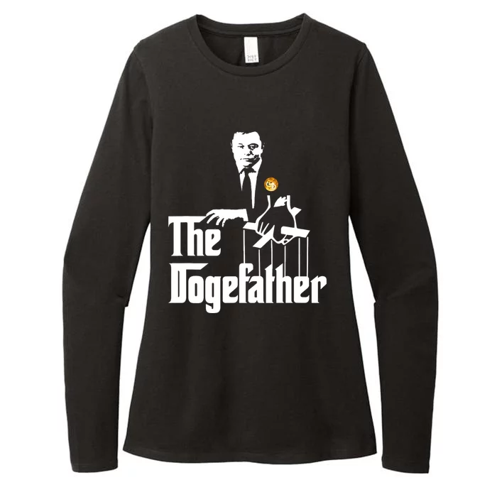 The Doge Father Elon Musk Womens CVC Long Sleeve Shirt