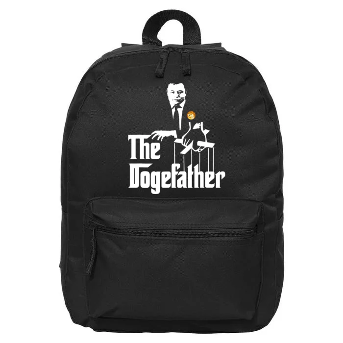 The Doge Father Elon Musk 16 in Basic Backpack