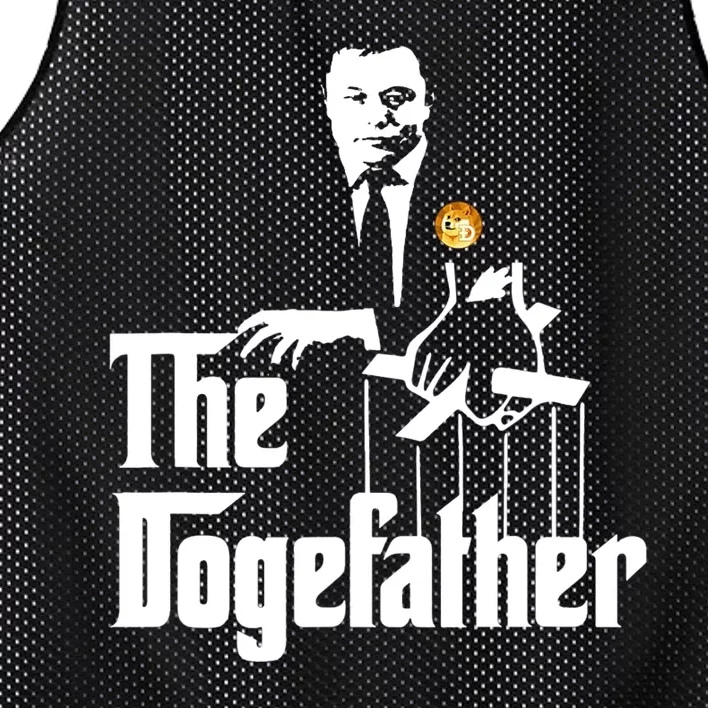 The Doge Father Elon Musk Mesh Reversible Basketball Jersey Tank