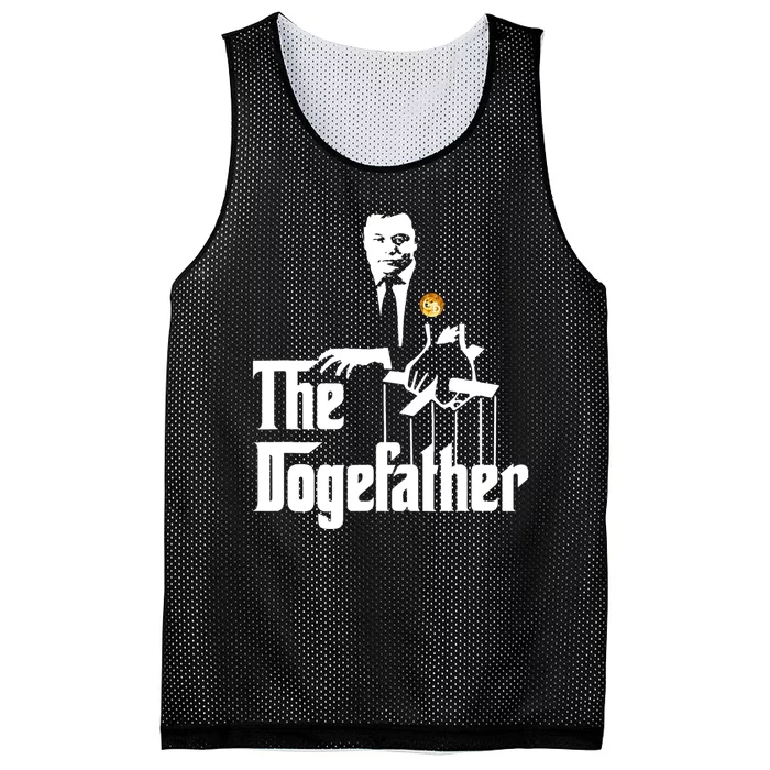 The Doge Father Elon Musk Mesh Reversible Basketball Jersey Tank