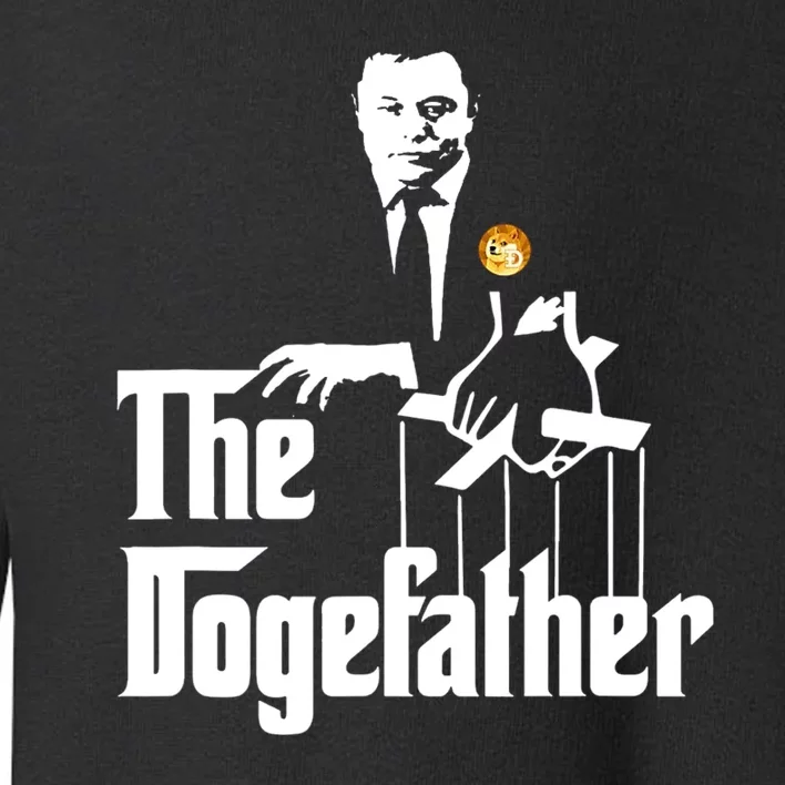 The Doge Father Elon Musk Toddler Sweatshirt